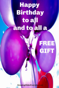 Birthday Free Gifts