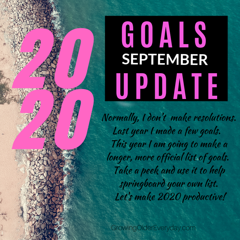 September Goal update