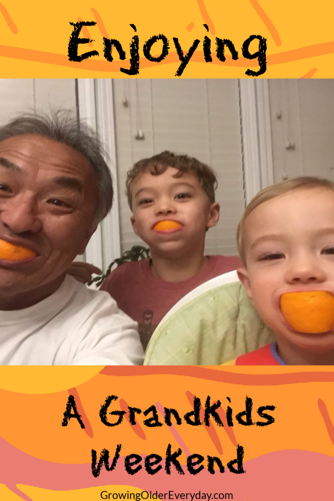 Enjoying a Grandkids weekend.  Have fun. Learn more about them.  Teach them.  Pray with them. Hugs and Kisses.