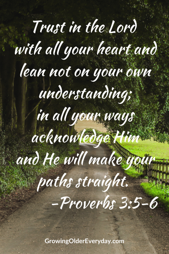 Trust in the Lord with all your heart