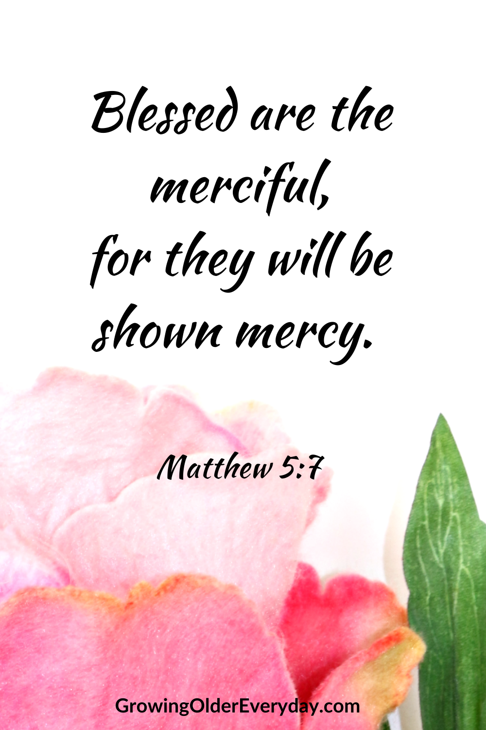 Blessed Are The Merciful Growing Older Everyday Blessed are the merciful growing older everyday