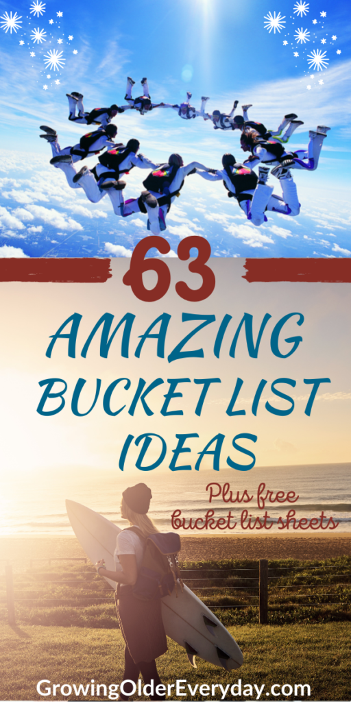 63 Amazing bucket list ideas for all ages