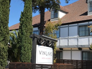 One of the newer hotels in Solvang