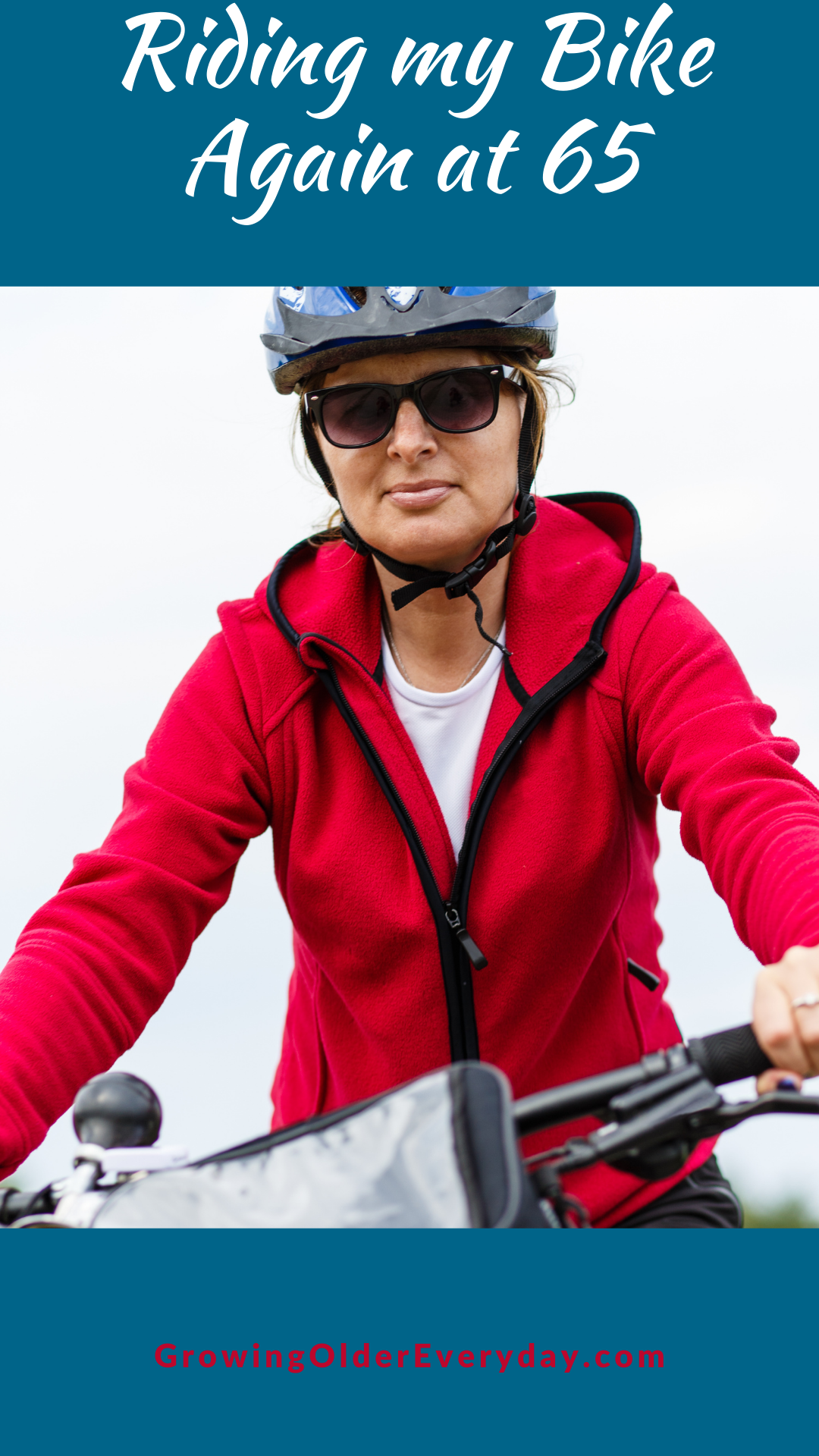 i am riding my bike
