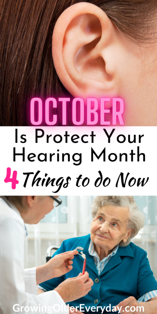 October is protect Your hearing Month