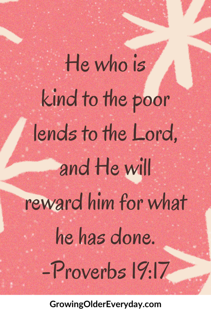 He who is kind to the poor
