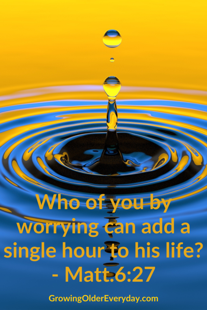 Who of you by worrying