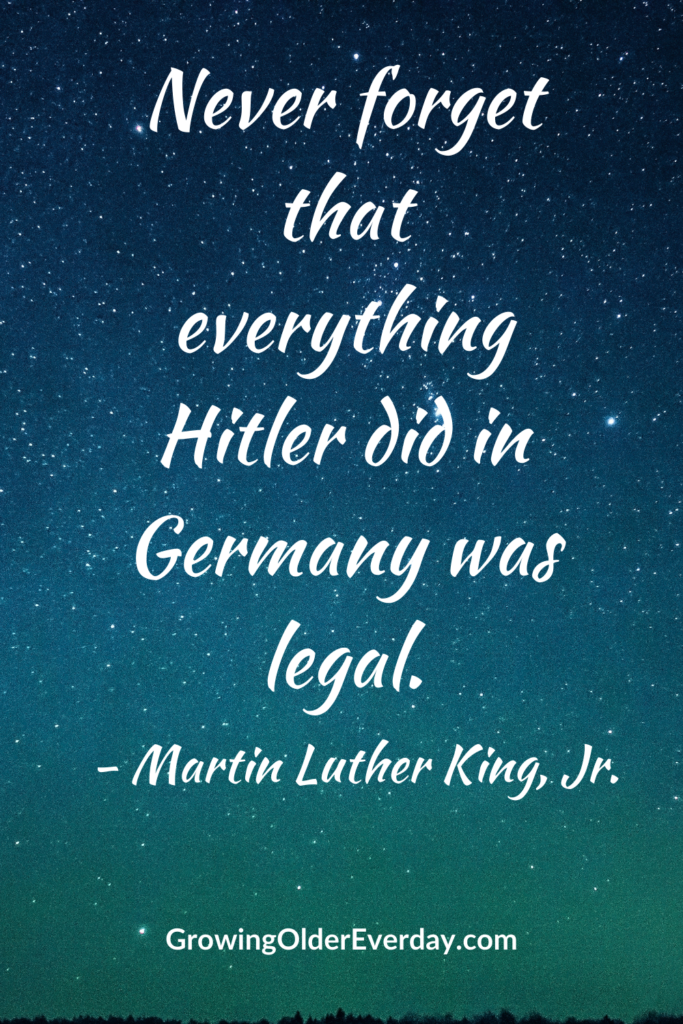 everything Hitler did in Germany was legal