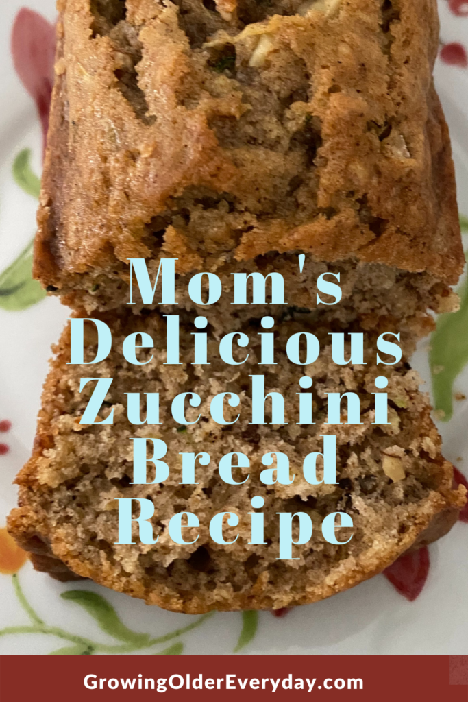 zucchini bread on plate