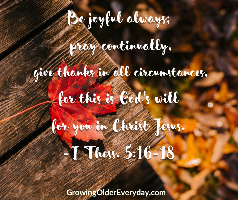 Bible verses giving thanks to God this Thanksgiving