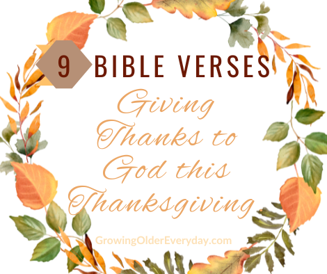9 Bible Verses Giving Thanks to God