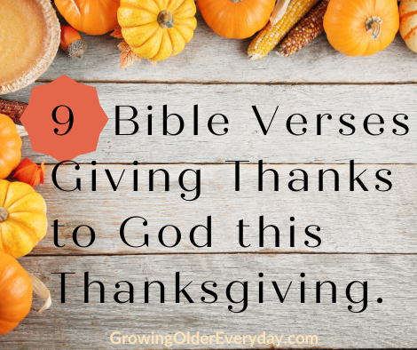 9 Bible Verses Giving Thanks