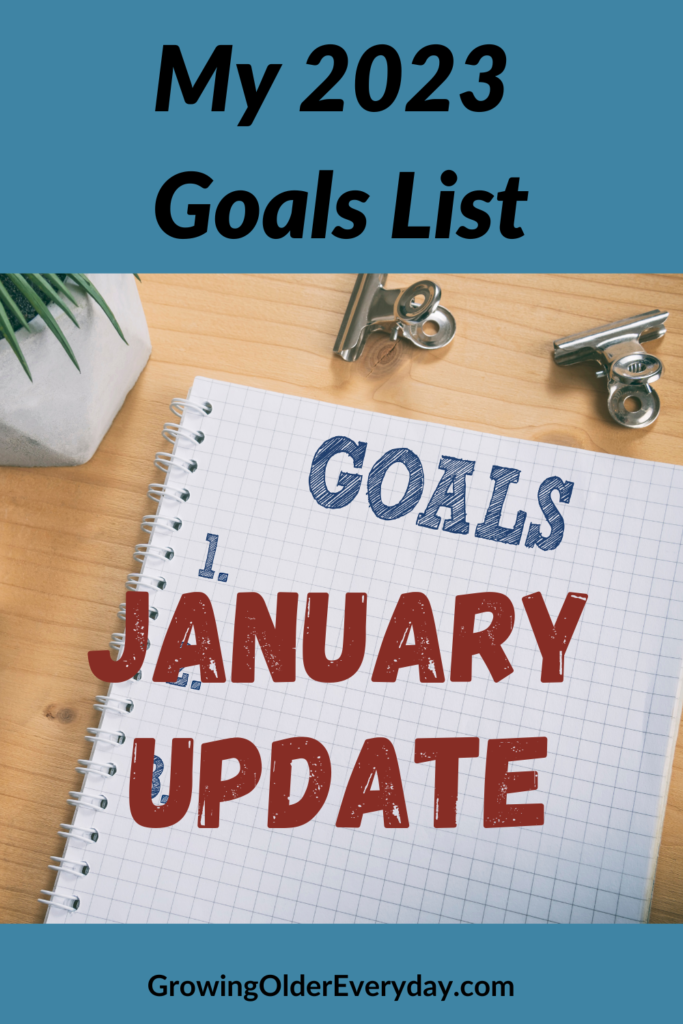 2023 January Goals Update