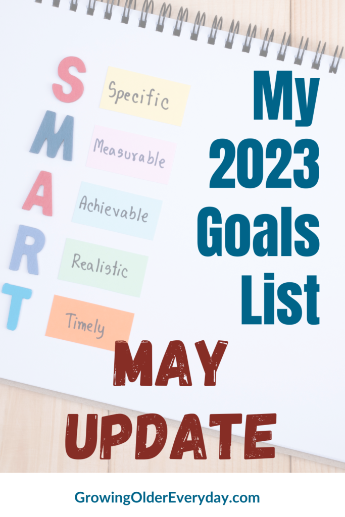 2023 May Goals Update