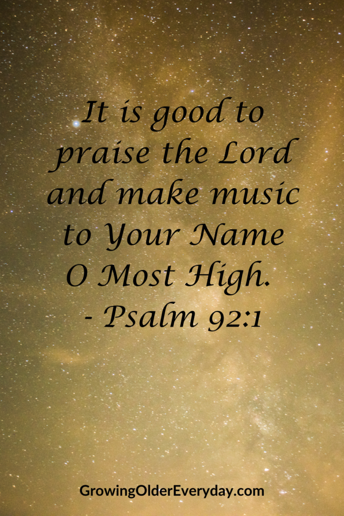 Psalm 92:1