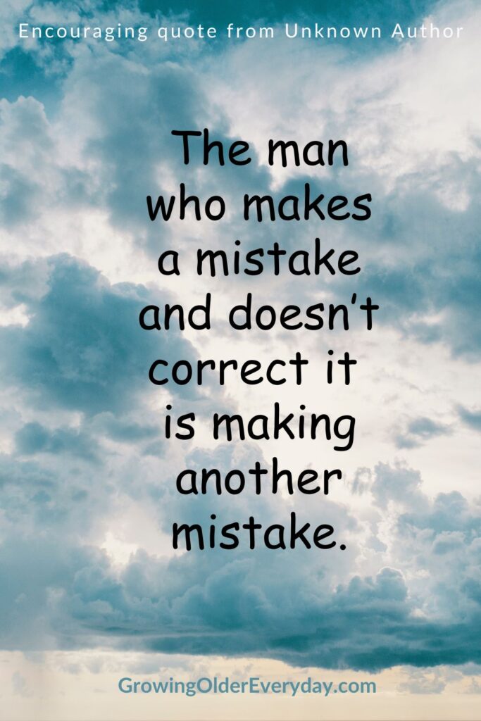 quote about making mistakes