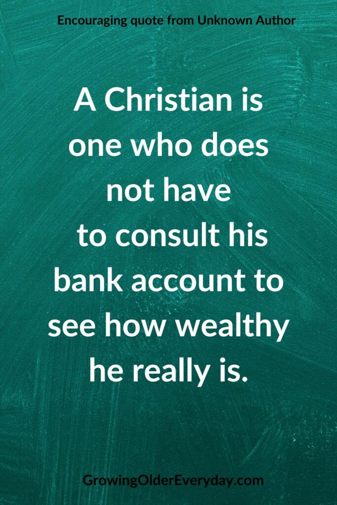 A quote about Christians