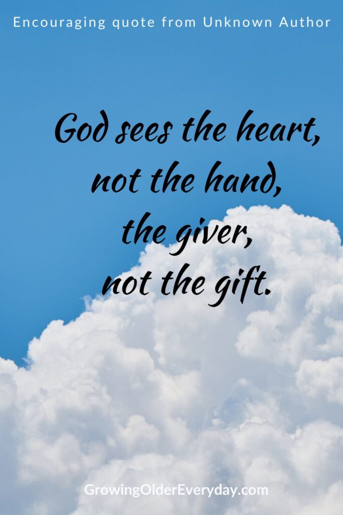 God see the heart quote