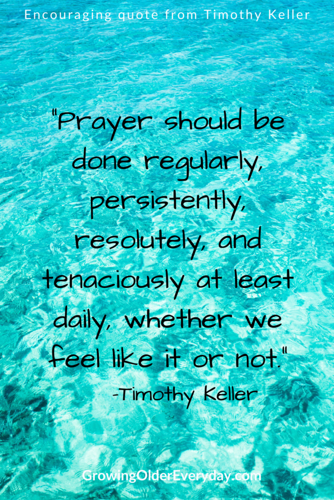 quote from Timothy Keller