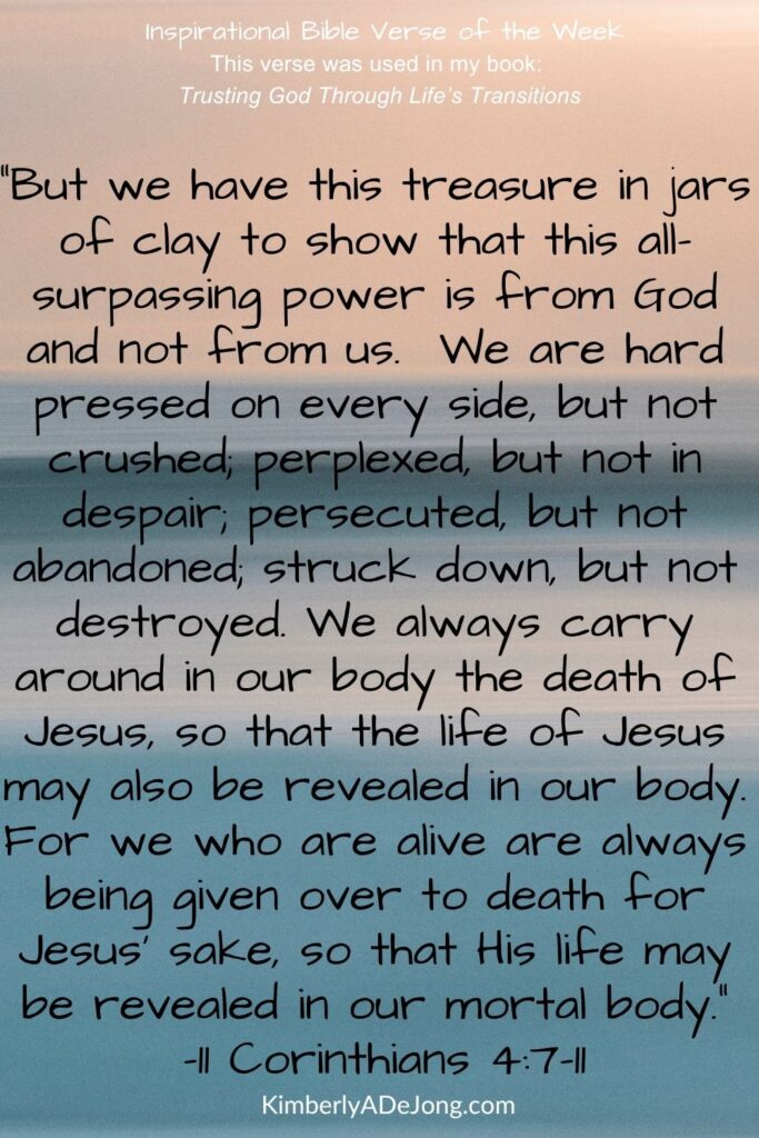 II Corinthians 4:7-11