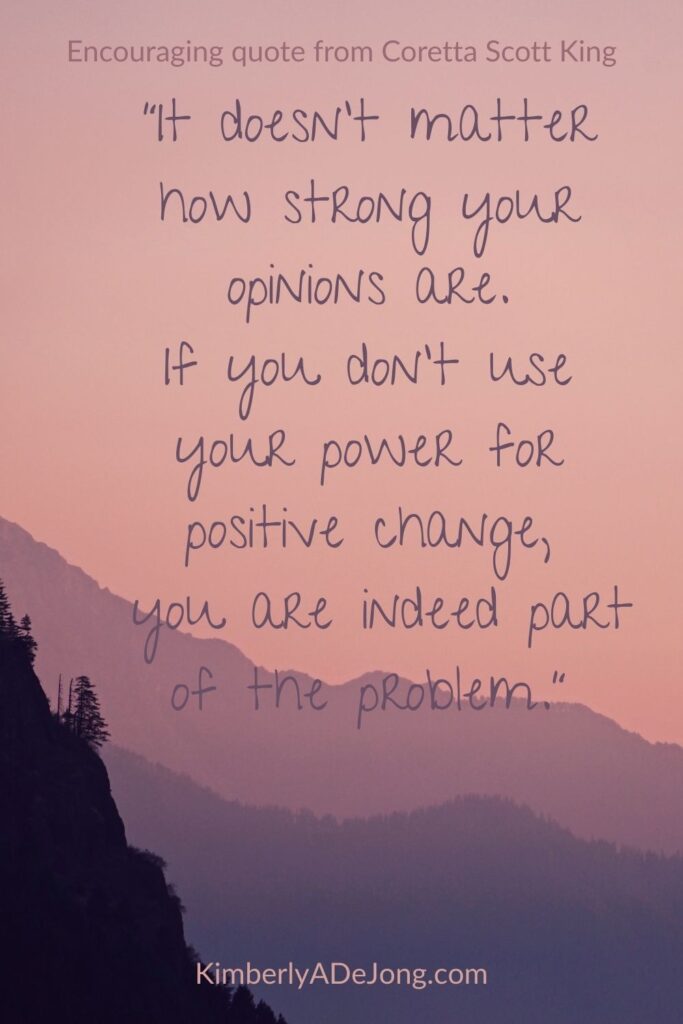 quote from Coretta Scott King