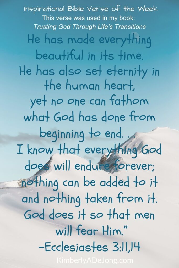 Ecclesiastes 3:11, 14