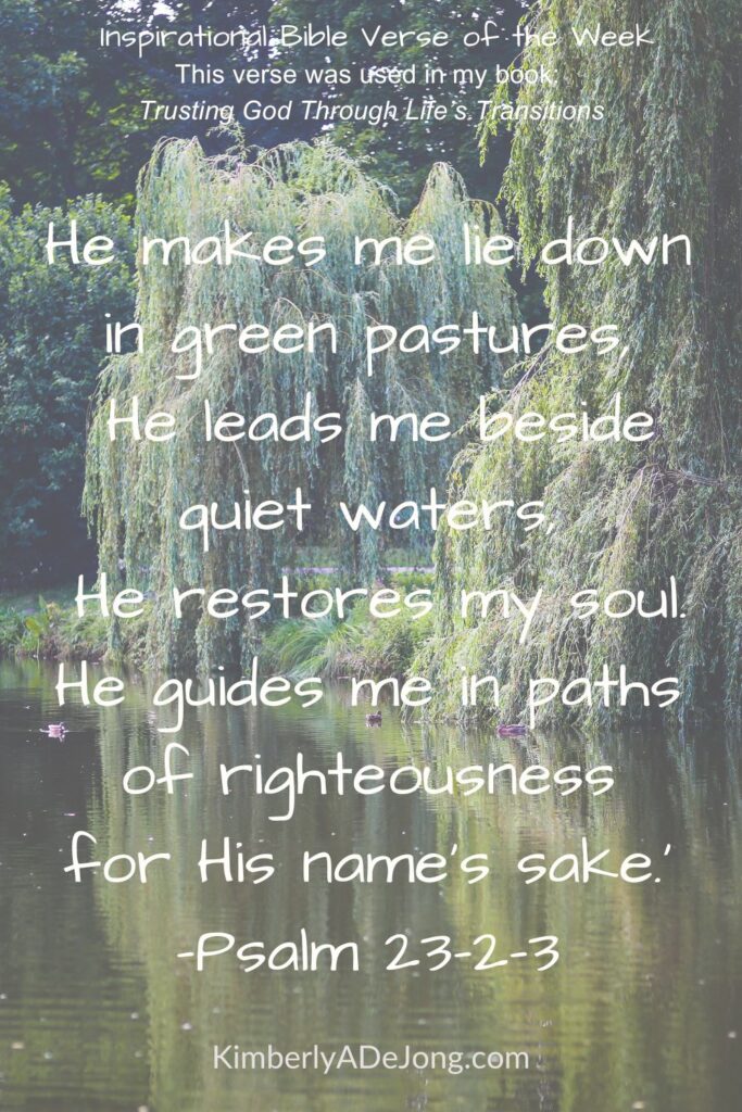 Psalm 23:2-3